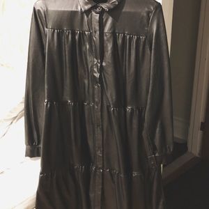 Fake Leather dress